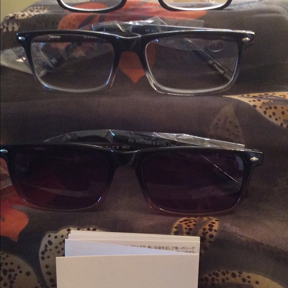 Gamma Ray Men's Reading Glasses - Power - 1.25 - Picture 2 of 8